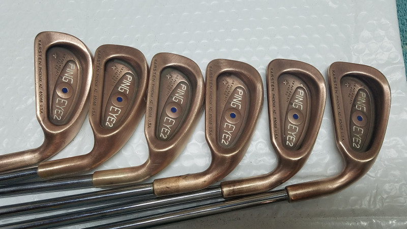 PING Eye 2+ BeCu irons. 12-club set SOLD - GolfBuzz