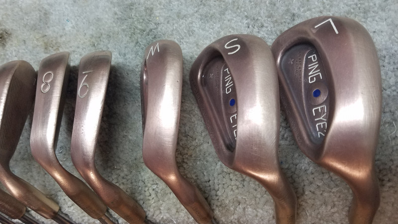 PING Eye 2+ BeCu irons. 12-club set SOLD - GolfBuzz