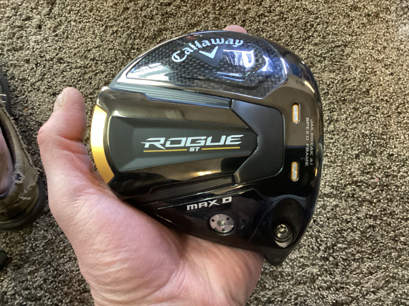 Cally Rogue ST Max D driver head in minty condition SOLD!! - GolfBuzz